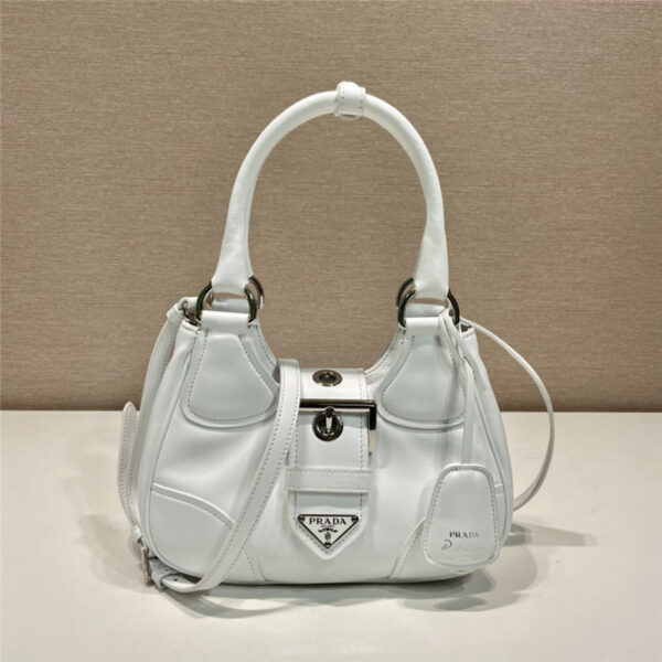 Prada Moon Re-Nylon and leather bag