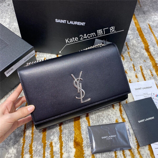 ysl kate bag silver hardware