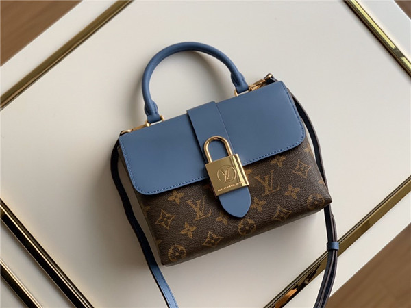 lv locky bb blue replica bags