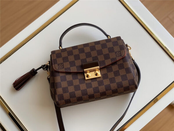 Louis Vuitton LV damier ebene canvas bag