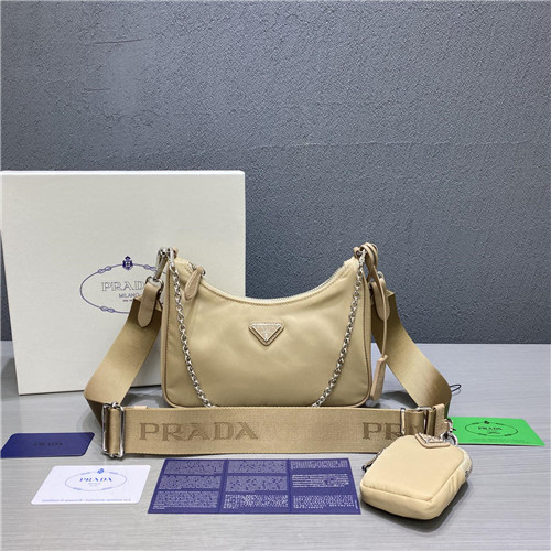 prada nylon hobo bag