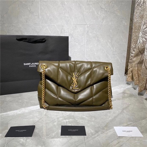ysl loulou puffer shoulder bag