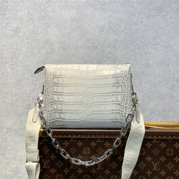 louis vuitton lv crocodile coussin small bag