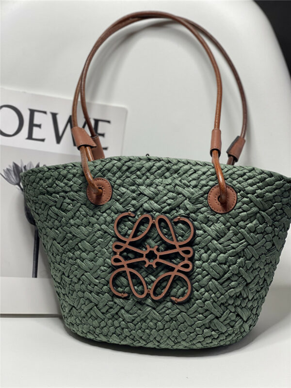 loewe anagram basket bag mini